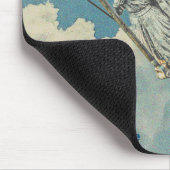 Barque Elissa Figurhead Mousepad (Ecke)