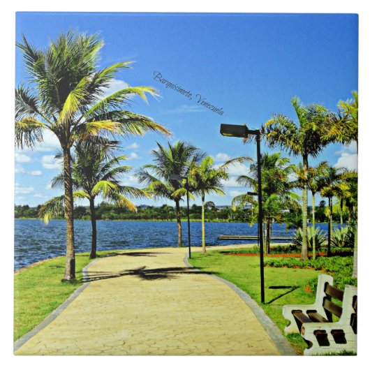 Barquisimeto, Venezuela scenic photograph Fliese (Vorderseite)