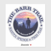 Barr Trail (rd2) Aufkleber (Blatt)