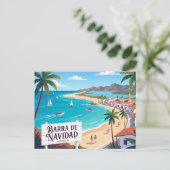 Barra de Navidad Mexiko Postkarte (Stehend Vorderseite)