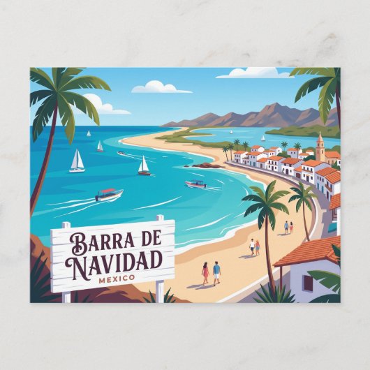 Barra de Navidad Mexiko Postkarte (Vorderseite)