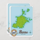 Barra-Landkarte (Vorne/Hinten)