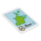 Barra-Landkarte Magnet (Rechte Seite)