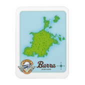 Barra-Landkarte Magnet (Vertikal)
