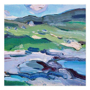 Barra, Schottland, Gemälde von Samuel Peploe, Poster