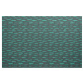 Barracuda Blauer Fisch Muster Stoff (Fat Quarter (45,7 x 55,9 cm))