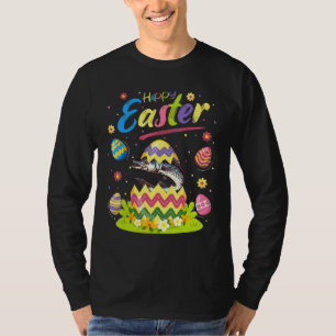 Barracuda Fisch Ostern Ei Barracuda Happy Oster T-Shirt