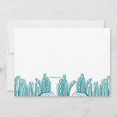 Barracuda Geburtstagsparty Einladung (Rückseite)