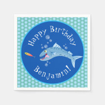 Barracuda hungriger Cartoon