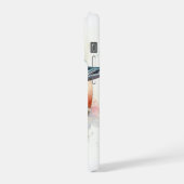 Barracuda in Vibrant Waters 130624AREF119 - Waterc iPhone Hülle (Linke Seite)