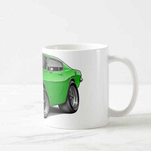 Barracuda-Limones Auto 1967-69 Kaffeetasse (Rechts)