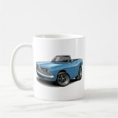 Barracuda-lt 1967-69 Blue Convertible Kaffeetasse (Links)