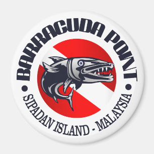 Barracuda-Punkt (Sipadan Insel) Magnet