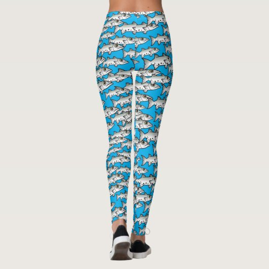Barracuda Schule Leggings (Rückseite)
