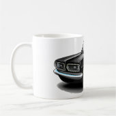 Barracuda-schwarzes Auto 1967-69 Kaffeetasse (Links)