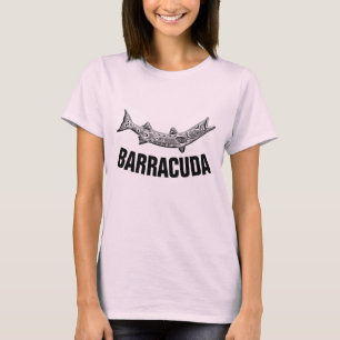 BARRACUDA VINTAGEN T - SHIRT der 1970er Jahre