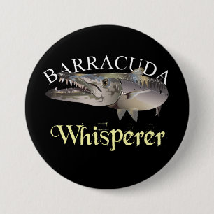 Barracuda Whisperer Dark Colored Button