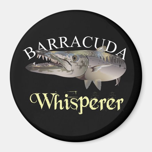 Barracuda Whisperer Dark Colored Magnet (Vorne)