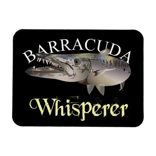 Barracuda Whisperer Dark Colored Magnet (Horizontal)
