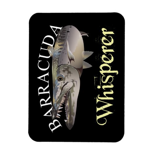 Barracuda Whisperer Dark Colored Magnet (Vertikal)