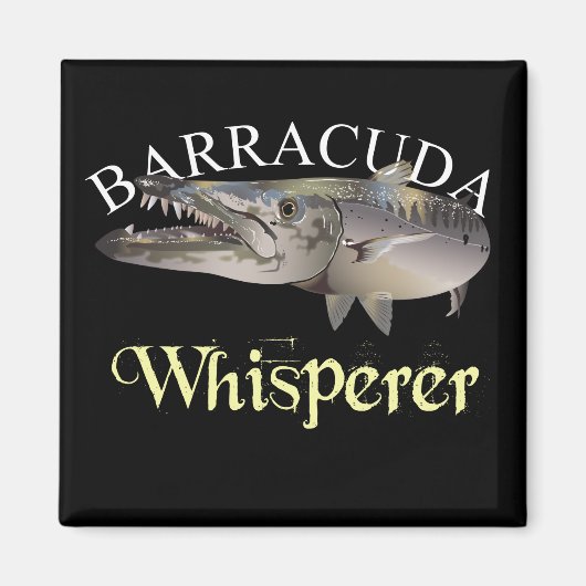 Barracuda Whisperer Dark Colored Magnet (Vorne)