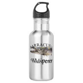 Barracuda Whisperer Light Colored Edelstahlflasche (Vorderseite)