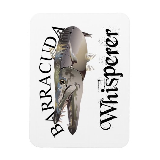 Barracuda Whisperer Light Colored Magnet (Vertikal)