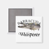Barracuda Whisperer Light Colored Magnet (Vorderseite/Rückseite)