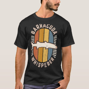 Barracuda Whisperer Vintag Classic Retro Animal L T-Shirt
