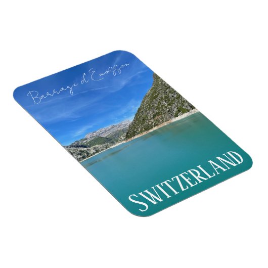Barrage d'Emosson, Schweiz, Damm, Berge Magnet (Rechte Seite)
