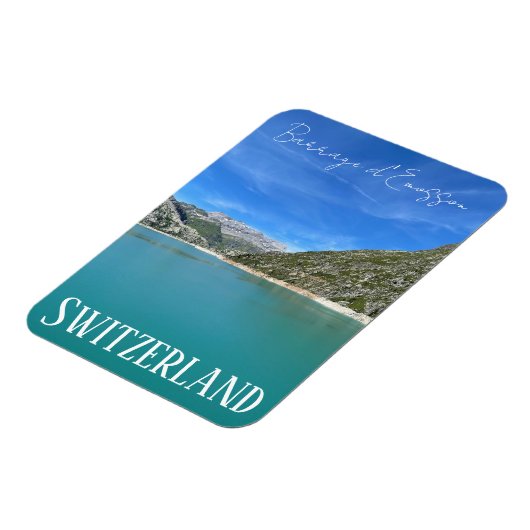 Barrage d'Emosson, Schweiz, Damm, Berge Magnet (Linke Seite)