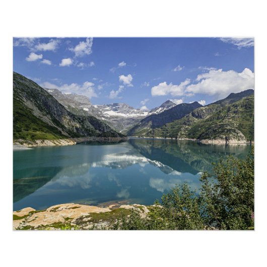 Barrage D'Emosson, Schweiz Poster (Vorderseite)