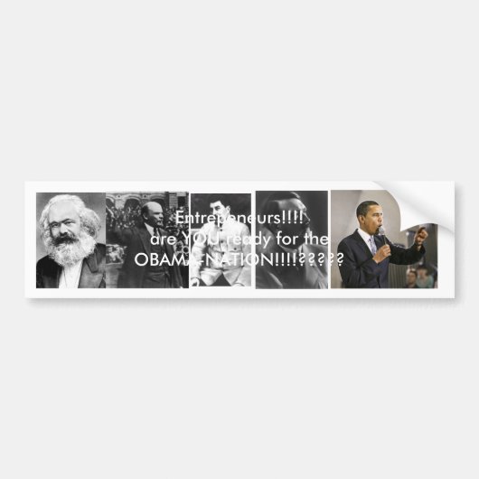 BARRAK DER SOZIALIST AUTOAUFKLEBER (Vorne)