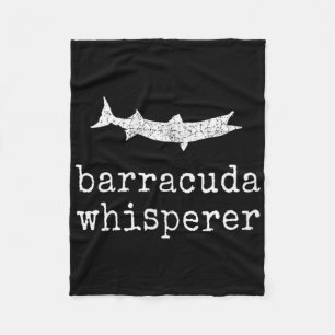 Barrakuda-Flüsterer Lustiger Barrakuda-Angler  Fleecedecke