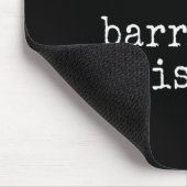 Barrakuda-Flüsterer Lustiger Barrakuda-Angler Mousepad (Ecke)