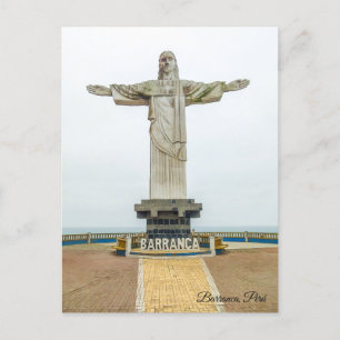 Barranca, Peru, Christo Redentor Postkarte