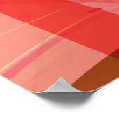 Barraquilla Colombia Vintage Travel Poster (Ecke)