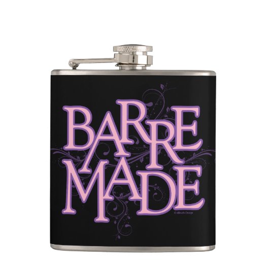 Barre Made (Dancer) Flachmann (Vorderseite)