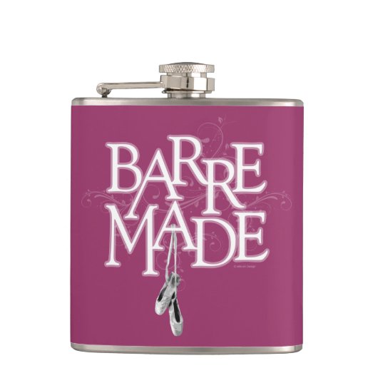 Barre Made (Dancer) Flachmann (Vorderseite)