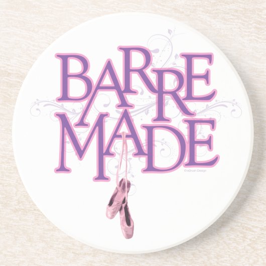 Barre Made (Dancer) Getränkeuntersetzer (Vorne)