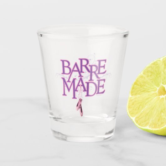 Barre Made (Tanz) Schnapsglas (Vorderseite)