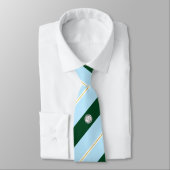 Barre (Vermont) Stadtflagge Neck Tie Krawatte (Gebunden)