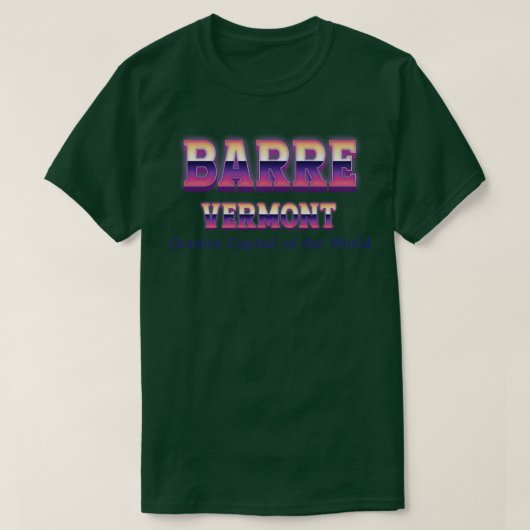 Barre Vermont T-Shirt (Design vorne)