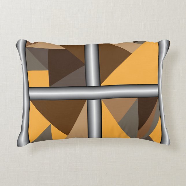 Barred Accent Pillow Dekokissen (Vorderseite)