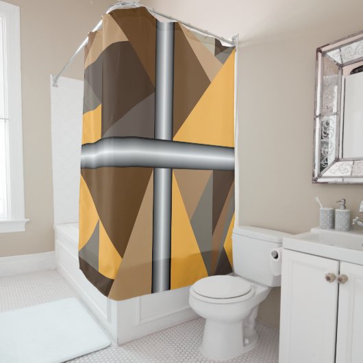 Barred Duschvorhang (Beispiel)