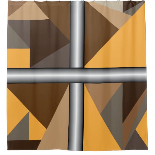 Barred Duschvorhang (Vorderseite)