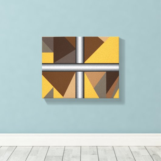 Barred Leinwand (Insitu (Holzboden))