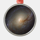 Barred Lenticular Galaxy Ngc 3368 Ornament Aus Metall (Vorne)