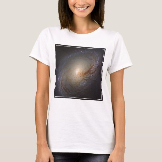 Barred Lenticular Galaxy Ngc 3368 T-Shirt (Vorderseite)
