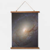 Barred Lenticular Galaxy Ngc 3368 Wandteppich Mit Holzrahmen (Vorderseite)